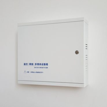 壁挂式小机柜 超薄挂墙监控网络多媒体设备箱 室外防水